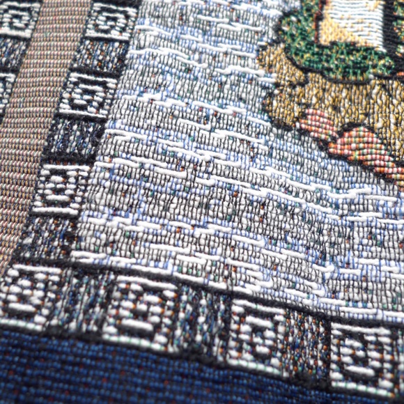 Vintage Nautical Lighthouse Tapestry Work Coat - Picture 5 of 7